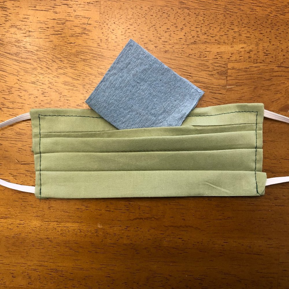 Facemask, Adult size, pocket for filter